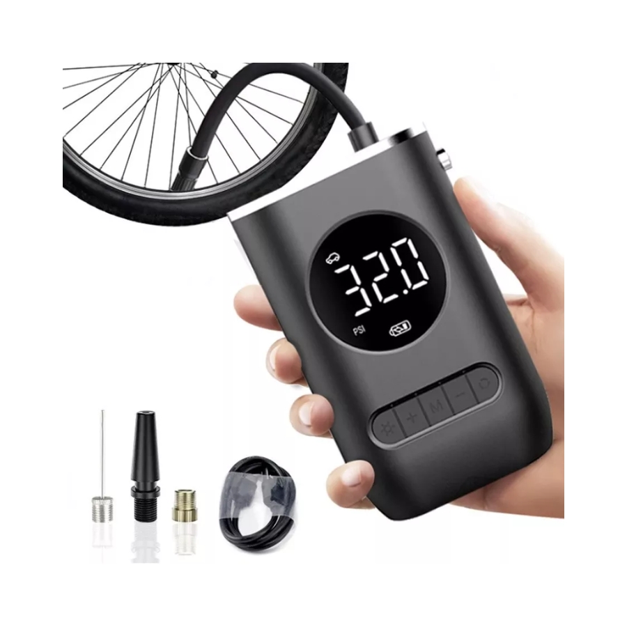 Compresor de Aire Portable Carro Moto - Imagen 7